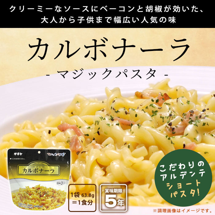 JAPAN Pasta Noodles Carbonara Spaghetti Instant Preserved Sauce Food Pepper 214g