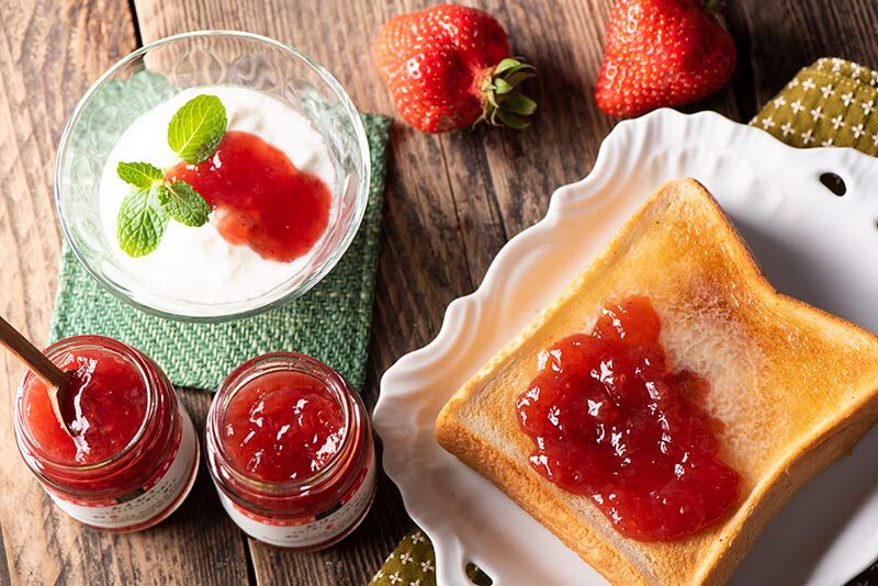 KUZE FUKU Strawberry Jam Spread AMAOU Sweet Candy Fruits Bottle Japanese 115g