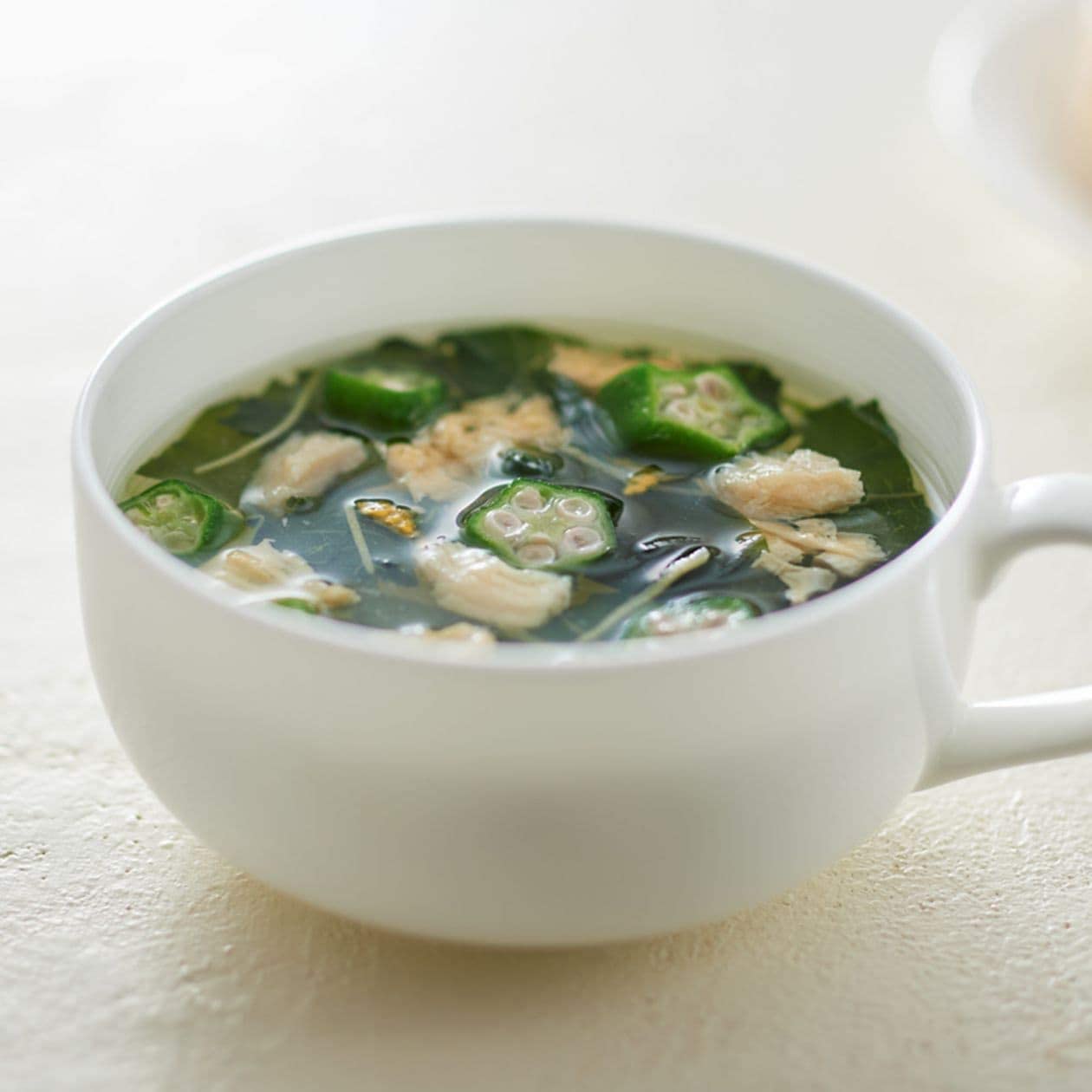MUJI Freeze Dried Soup Food Vegetables Egg Okra Ginger Yuzu Instant Japan 25.2g