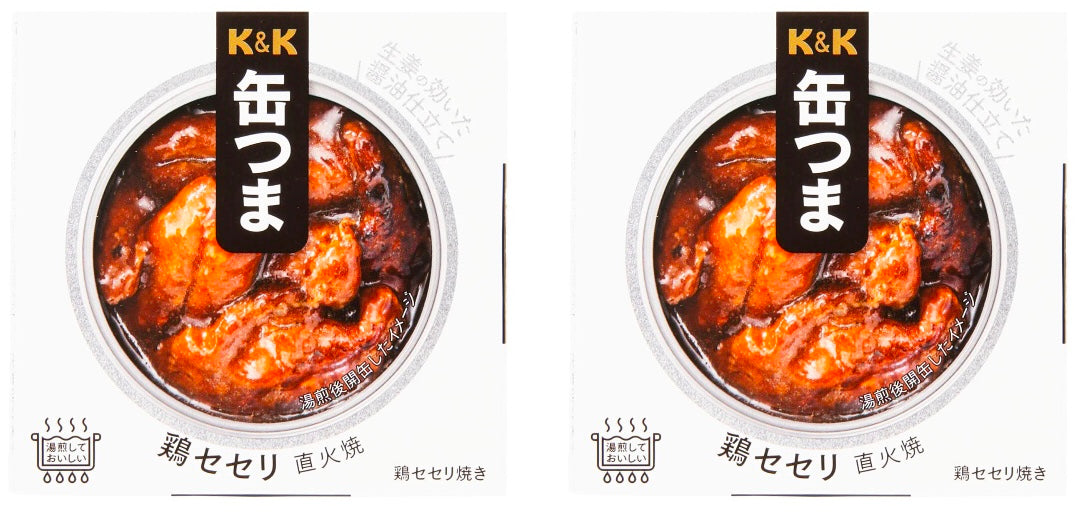 Canned Food Chicken Neck Meat KANTSUMA Grilled Preserved Snack Food Japanese 50g