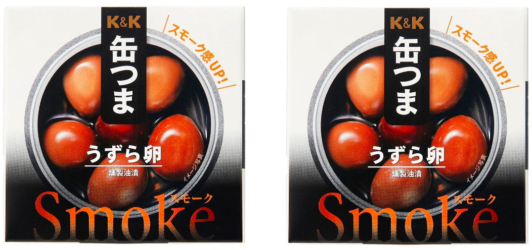 Canned Food Quail Eggs KANTSUMA Smoke Salt Meal Preserved Snack Japanese 25g