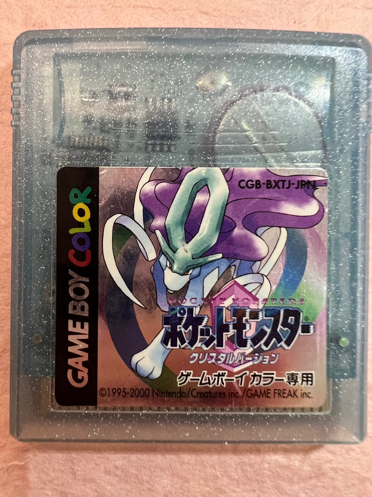 Pokemon Crystal GameBoy Color GBC Game Boy USED Box Manual Japanese Authentic
