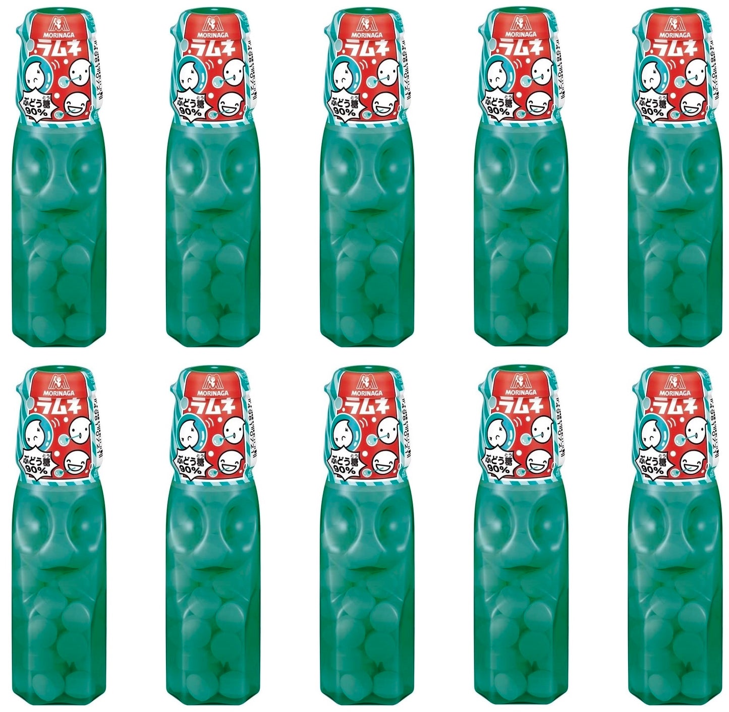 Morinaga Ramune Candy Soda Sour Sweet Fizz Glucose Snack Bottle Japanese 29g