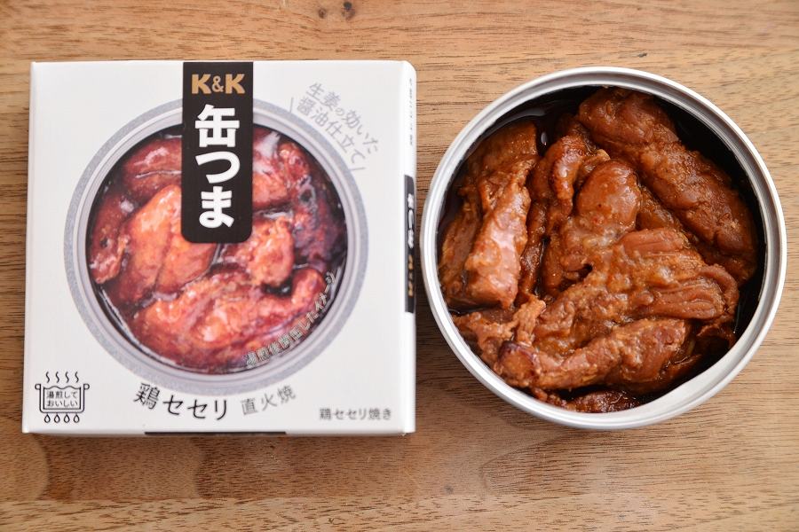 Canned Food Chicken Neck Meat KANTSUMA Grilled Preserved Snack Food Japanese 50g