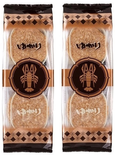 Japanese Rice Crackers Shrimp Senbei YUKARI Ebi Crispy Snack Food Bankaku 49g