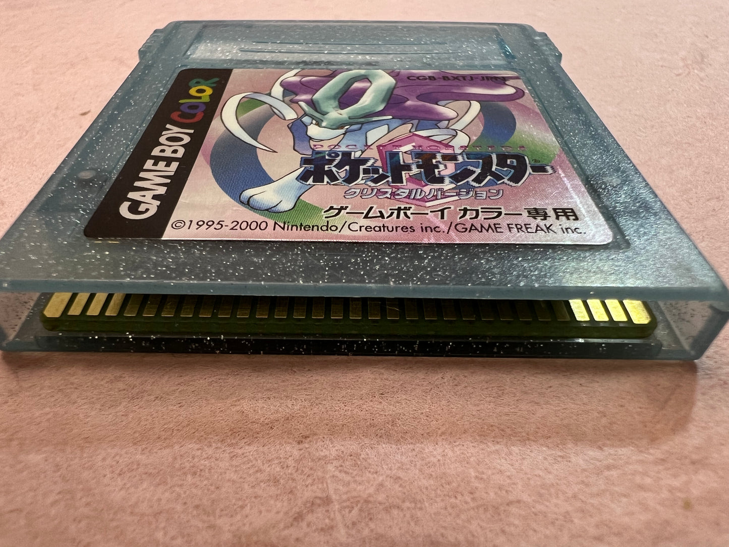 Pokemon Crystal GameBoy Color GBC Game Boy USED Box Manual Japanese Authentic