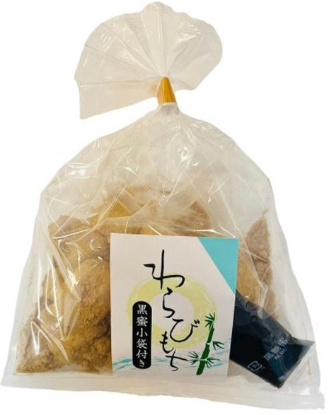 Japanese Mochi Warabi Rice Cake Kinako Candy Sweet Brown Sugar Syrup SEIKI 220g Soy Beans Flour Dessert