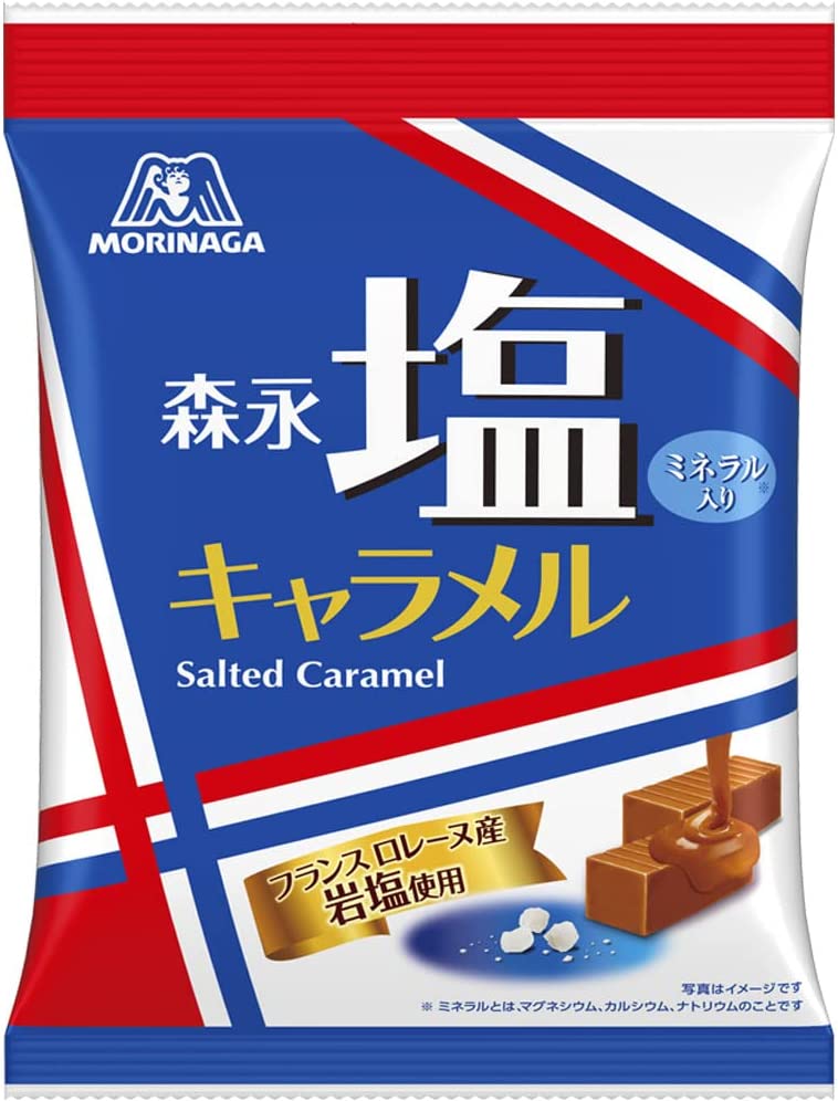 Morinaga Salt Caramel Soft Candy Toffee Grain Milk Sweet Rock Salty Japanese 83g