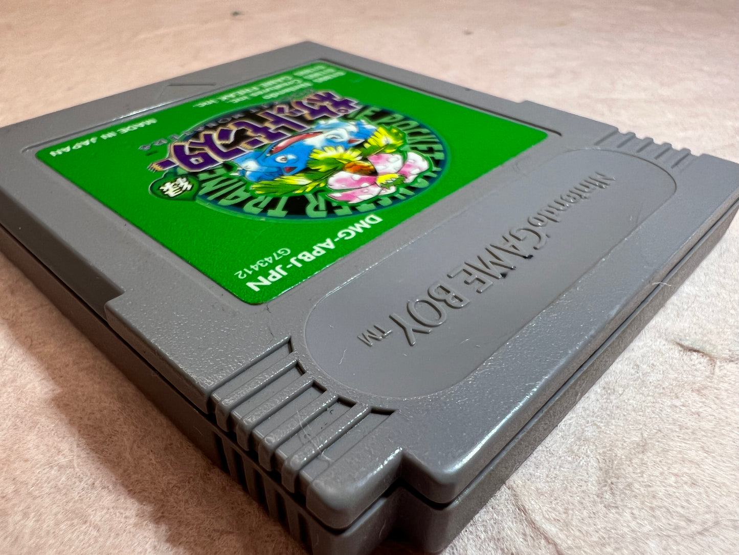 Pokemon Green Gameboy Game Boy Venusaur USED GB GBC Japanese Authentic Japan