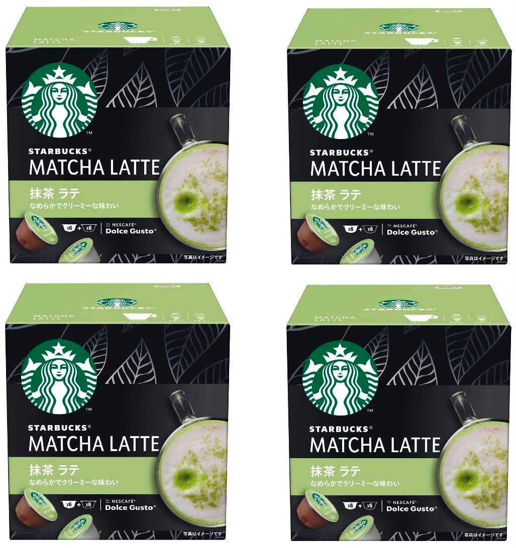 Starbucks Matcha Latte Nescafe Dolce Gusto Green Tea Milk Capsule Coffee Japan