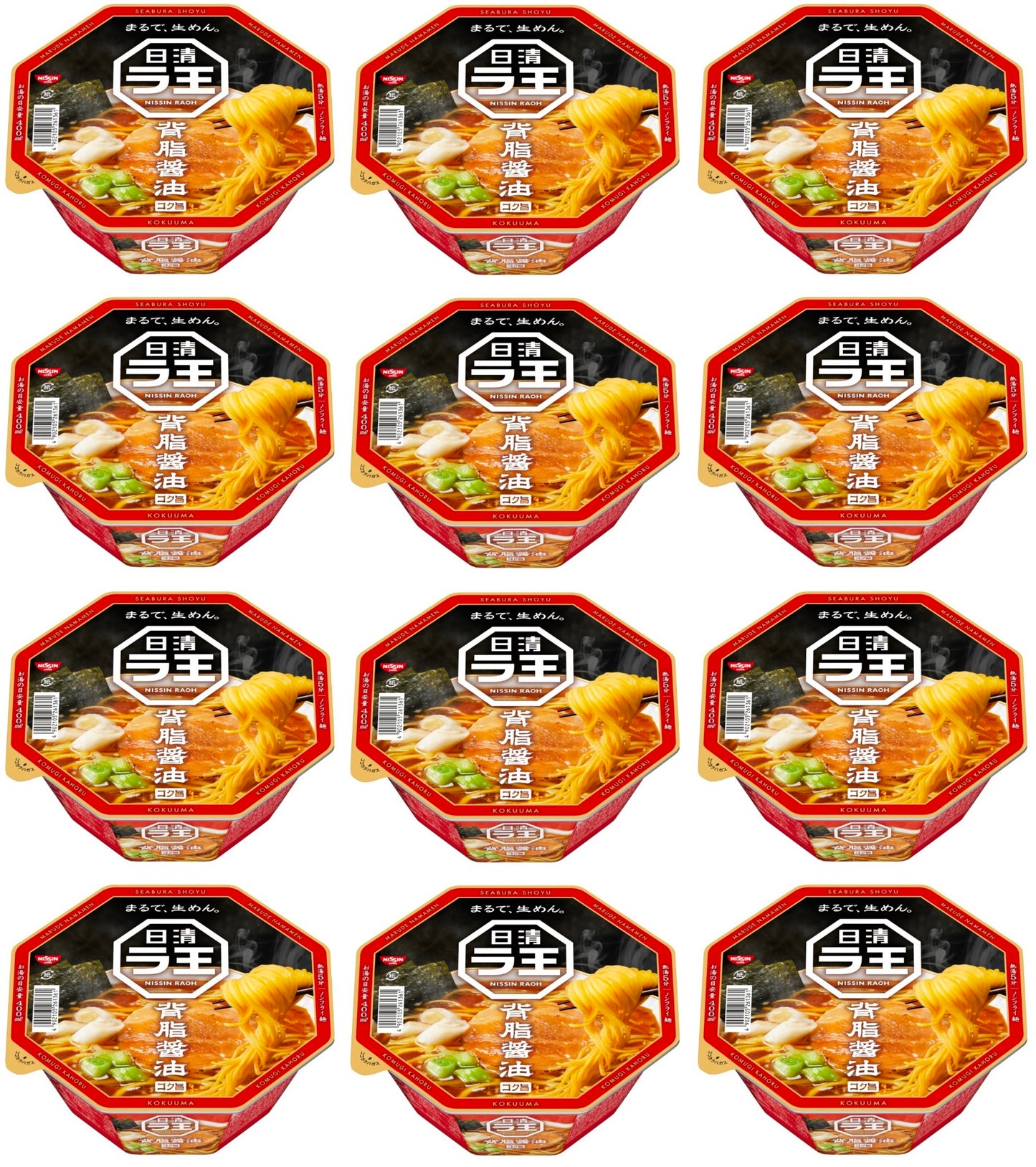 Nissin Noodles Ramen RAOH Soy Sauce Chicken Cup Soup Instant Food Japanese 112g