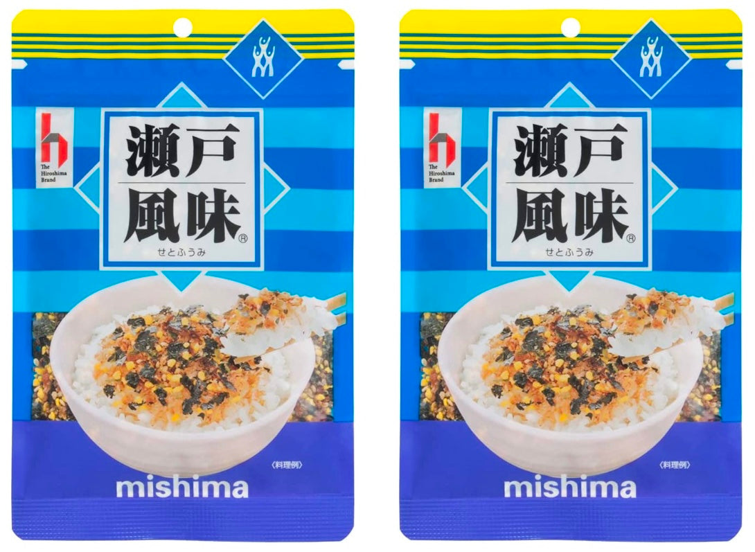 JAPANESE Furikake Rice Seasoning Powder Flake Bonito Seaweed Food Mishima 40g