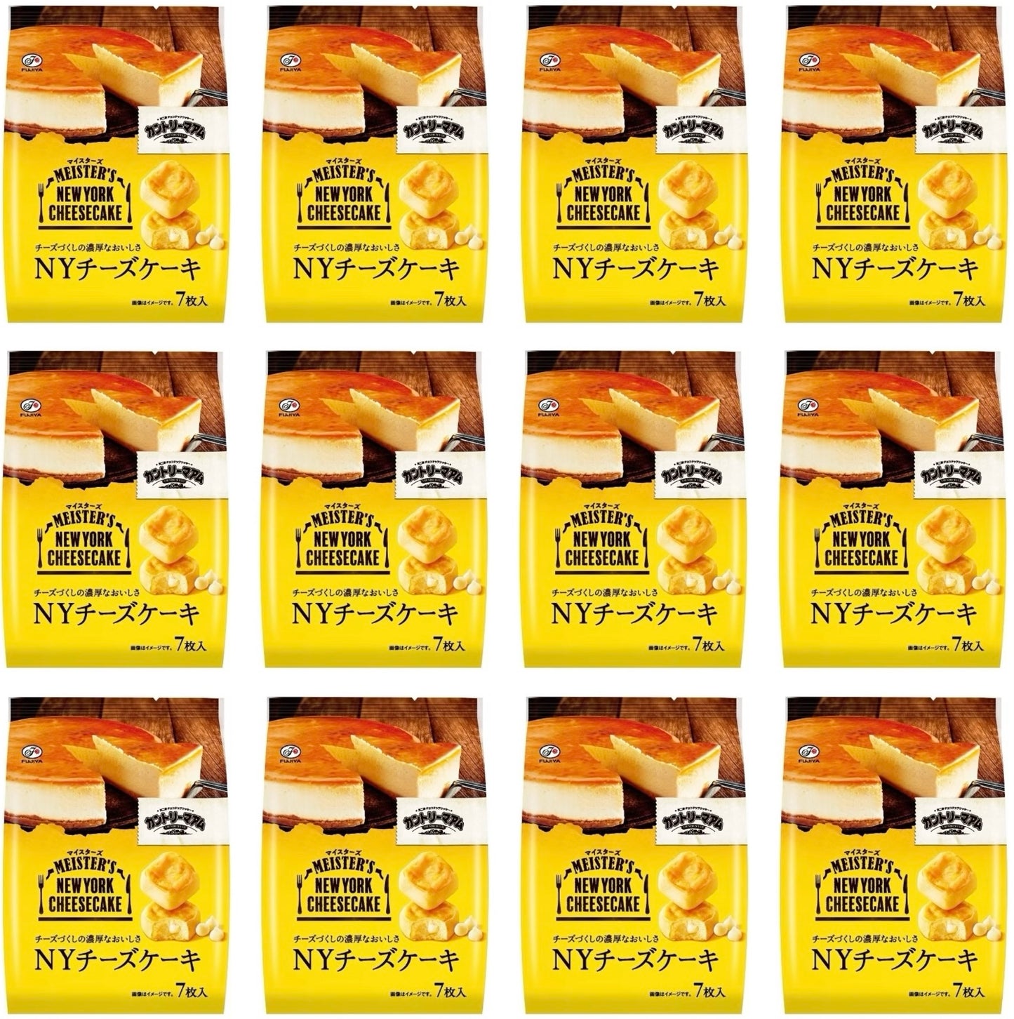 Japanese Country Ma’am NY Cheese Cake Biscuits Candy Sweet Snack Food FUJIYA 78g