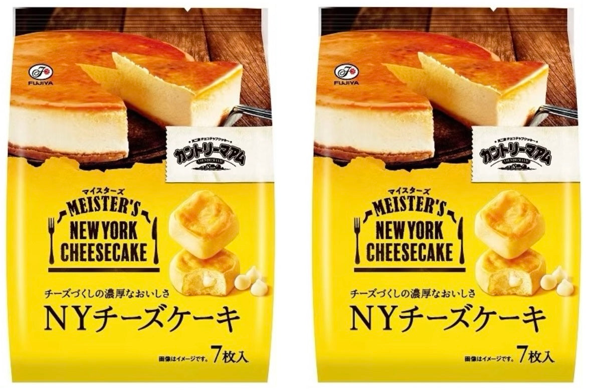 Japanese Country Ma’am NY Cheese Cake Biscuits Candy Sweet Snack Food FUJIYA 78g