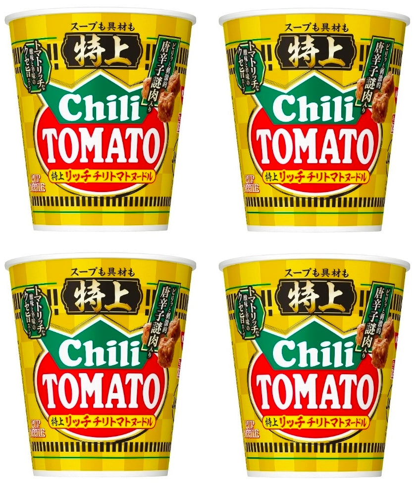 NISSIN CUP NOODLE Ramen Premium Chili Tomato Hot Instant Soup Food Japanese 80g