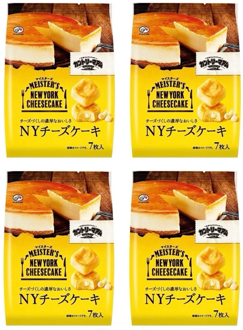 Japanese Country Ma’am NY Cheese Cake Biscuits Candy Sweet Snack Food FUJIYA 78g