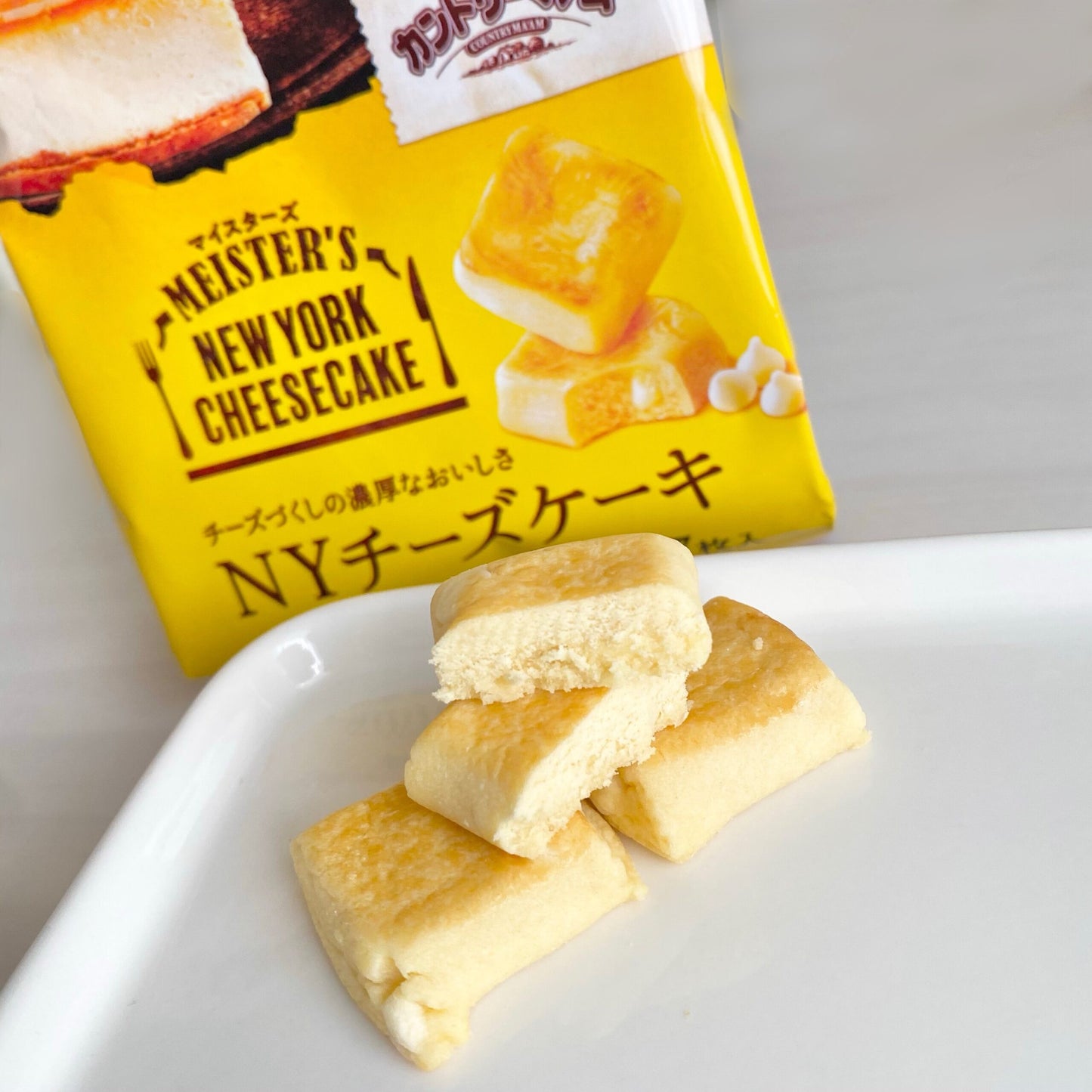 Japanese Country Ma’am NY Cheese Cake Biscuits Candy Sweet Snack Food FUJIYA 78g