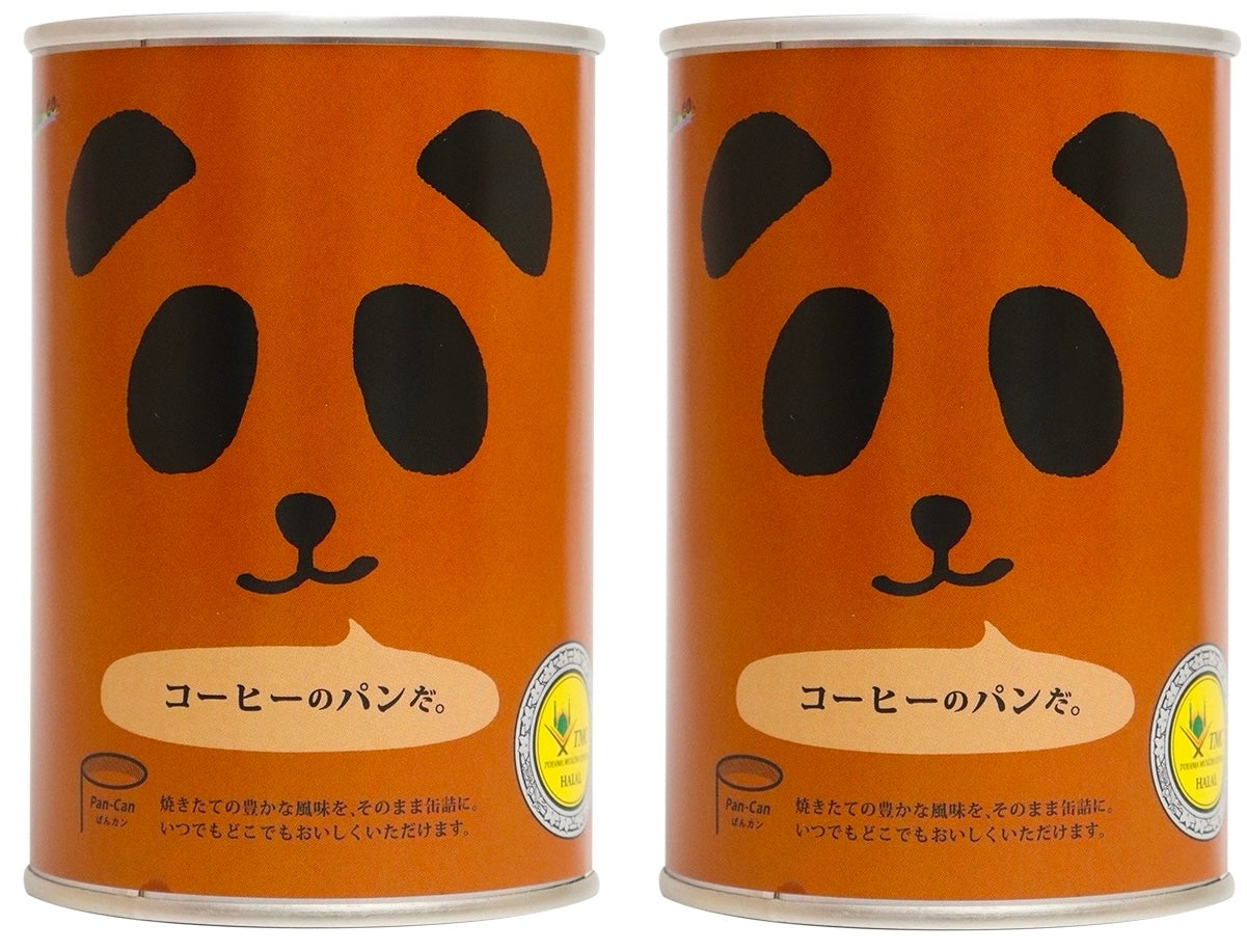 Japanese Canned Food Panda Bread Pan Coffee Sugar Margarine Preserved Snack 100g