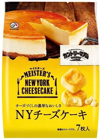 Japanese Country Ma’am NY Cheese Cake Biscuits Candy Sweet Snack Food FUJIYA 78g