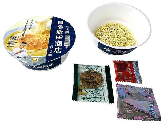 Maruchan Ramen Noodles Salt IIDA SHOTEN Instant Soup Pork Cup Food Japanese 126g