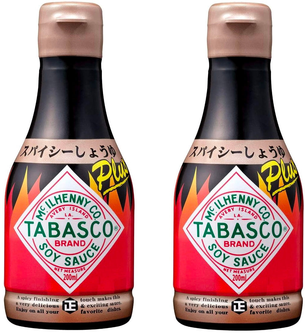 Japanese TABASCO Soy Sauce Spicy Hot Chili Pepper Spice Seasoning SHODA 200ml