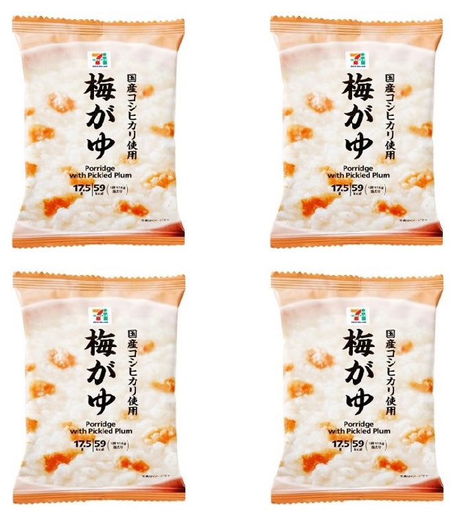 Japan Freeze Dried Food Porridge Rice Pickled Plum Instant Seven Premium 17.5g