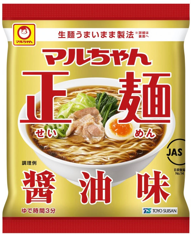 Maruchan Noodles Ramen SEIMEN Soy Sauce Vegetables Instant Soup Japanese 105g
