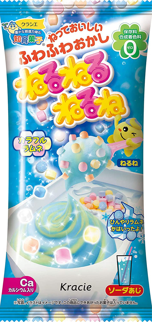 Japanese Nerunerunerune Soda Ramune Pop Sauce Snack Candy Sweet Cracie 25.5g