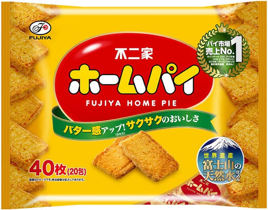 Japanese Biscuit Cookie Butter Home Pie Crispy Candy Sweet Snack FUJIYA 200g