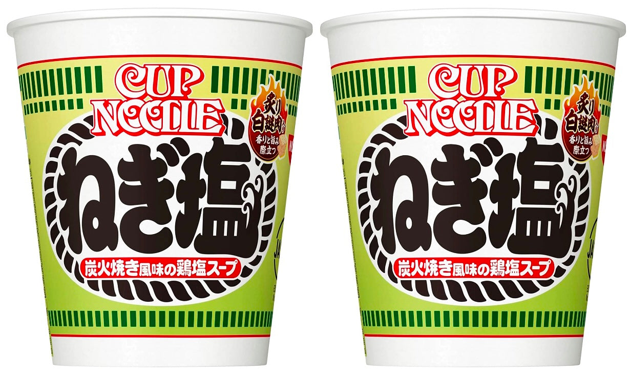NISSIN Cup Noodle Ramen Salt Chicken Onion Meat Instant Food Soup Japanese 76g