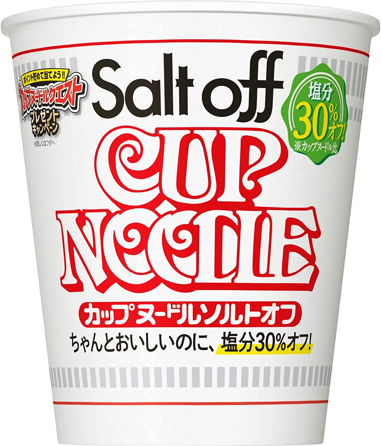 NISSIN CUP NOODLE Salt Off Soy Sauce Ramen Instant Food Pork Soup Japanese 79g