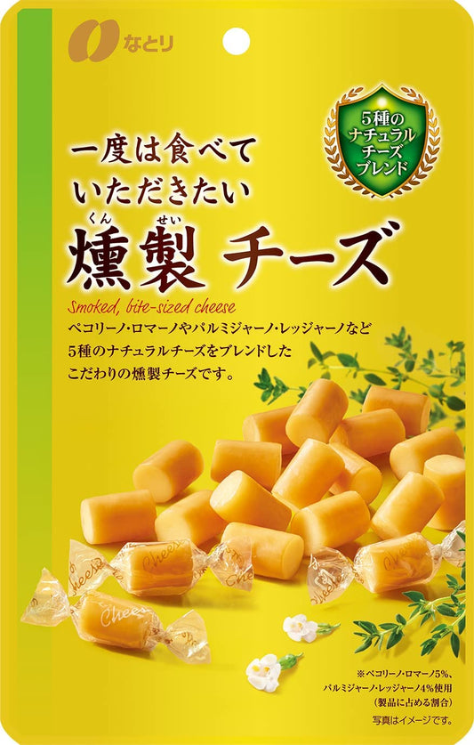 Japanese Cheese Snack Beer Smoked Natural Pecorino Romano Food Deli Natori 64g