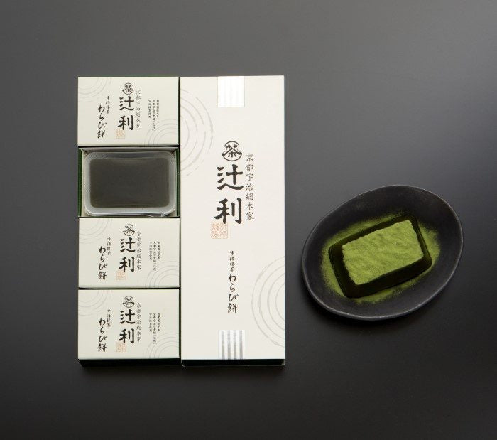 Japanese Matcha Mochi Warabi Rice Cake Powder Green Tea Sugar Sweet TSUJIRI 348g