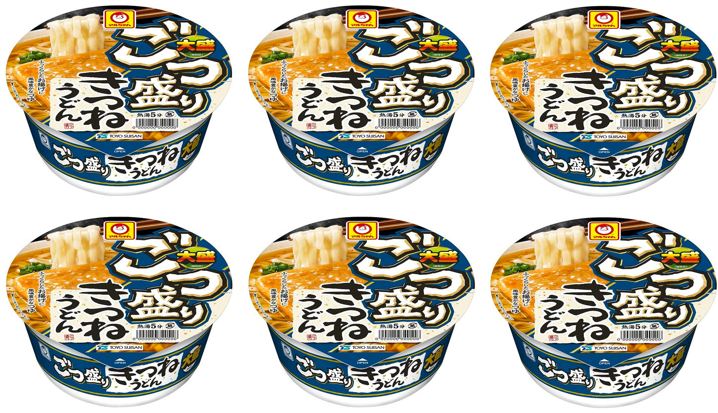 Maruchan Noodles Udon Large Kitsune Instant Food Fried Tofu Soup Japanese 108g