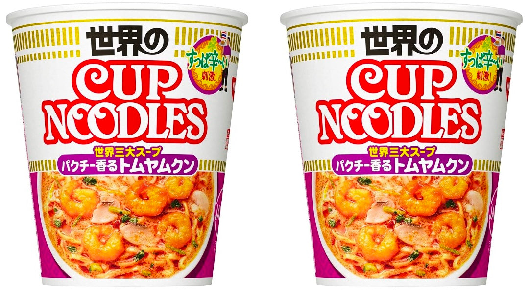 NISSIN CUP NOODLE RAMEN Tom Yam Kung Spicy Ethnic Soup Instant Food Japanese 75g