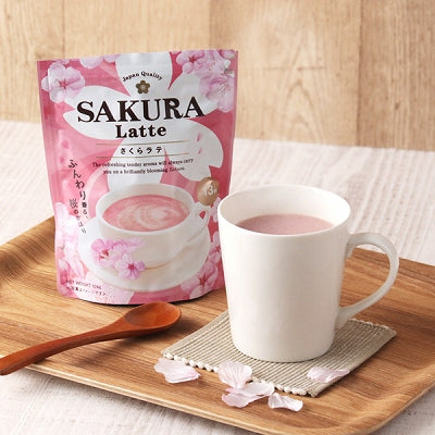 Japanese Sakura Latte Tea Cherry Milk Coffee Sweet Powder Instant Boutique 104g