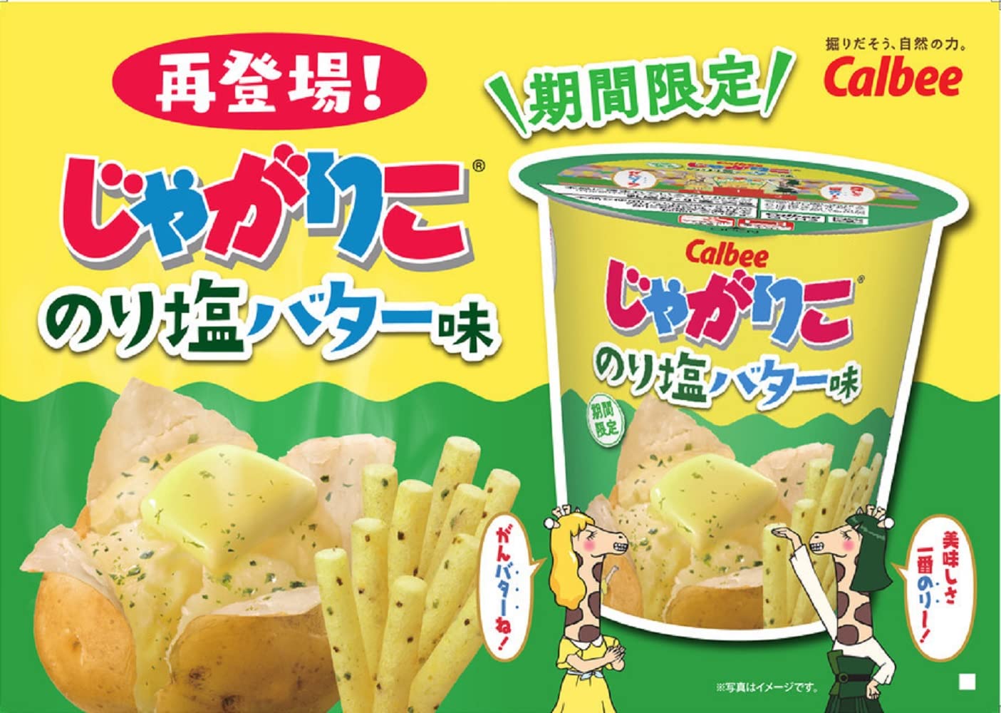 Japan Snack Potato JAGARICO Sticks Jagariko Seaweed Butter Salt Chips Calbee 52g