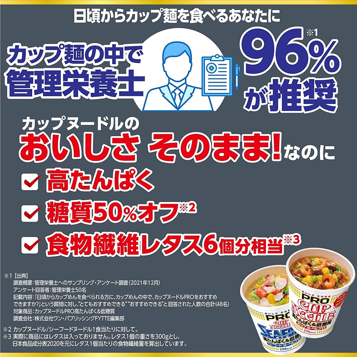 NISSIN CUP NOODLE Ramen Soy Sauce Low Carb PRO Protein Cup Food Soup Japan 74g